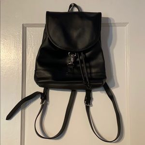 Black Backpack Purse